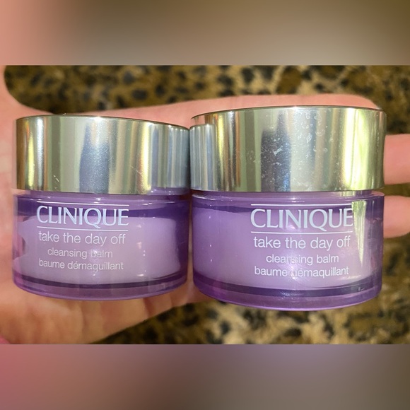 Clinique Other - NEW! 2- 1 ounce Clinique Take the Day Off Cleansing Balm. 2 ounces total!